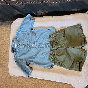 Member's Mark shirt and short set size 4/5